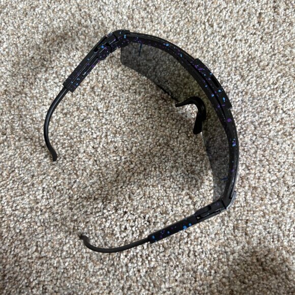 Men’s Sunglasses Adjustable With Blue and Purple Lens - Picture 2 of 8